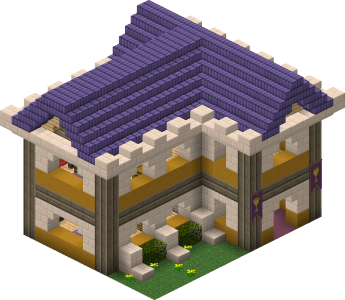 Дом из Minecraft PE