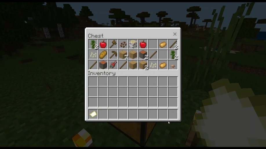 Minecraft Windows10 инвентарь